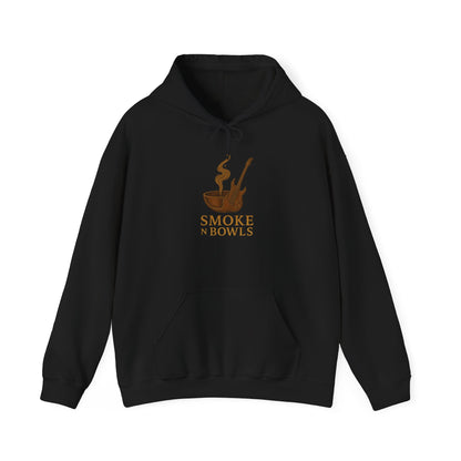 Smoke n Bowls Hoodie – Cozy Pipe & Bowl Smoking Graphic Hooded Sweatshirt