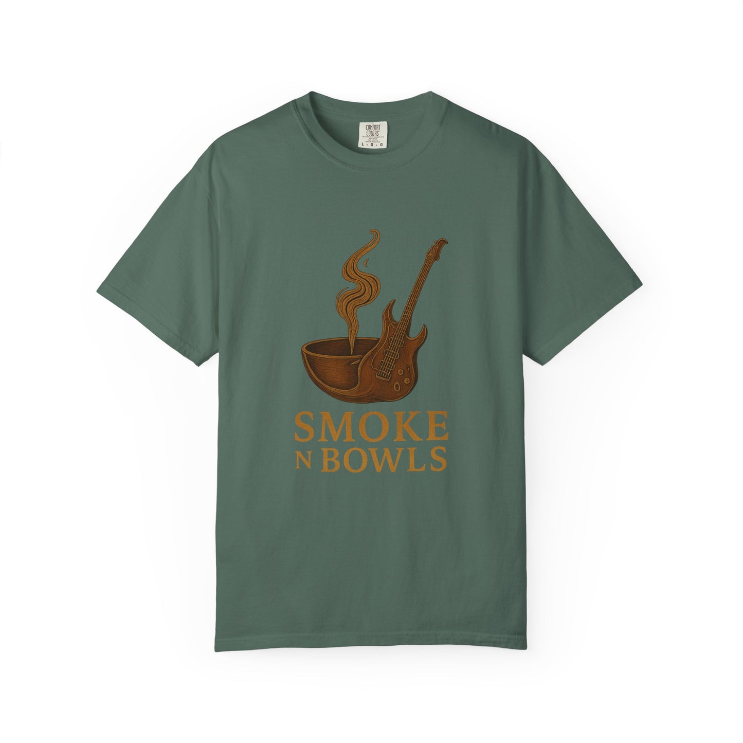 Smoke Bowls T-Shirt – Retro Pipe & Smoke Graphic Tee