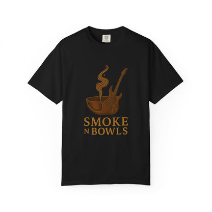Smoke Bowls T-Shirt – Retro Pipe & Smoke Graphic Tee