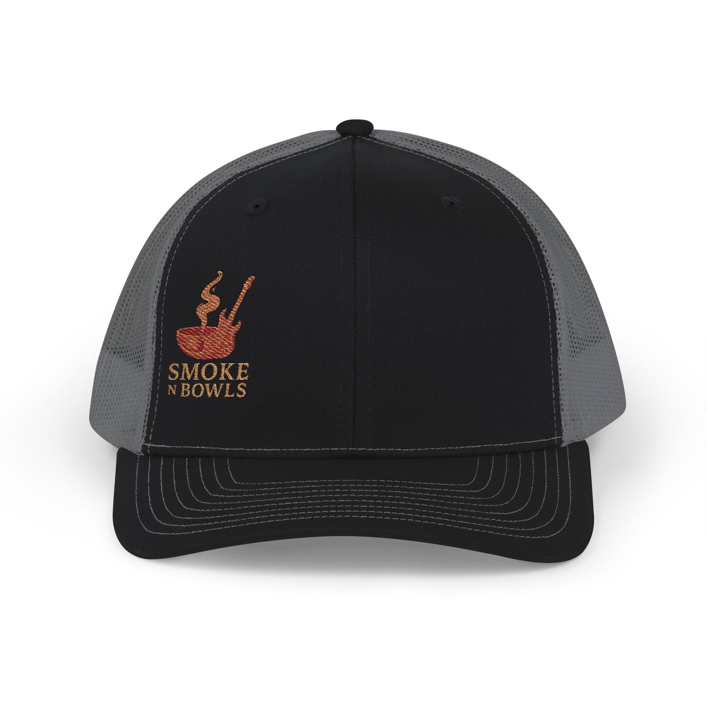 Smoke N Bowls Embroidered Trucker Cap