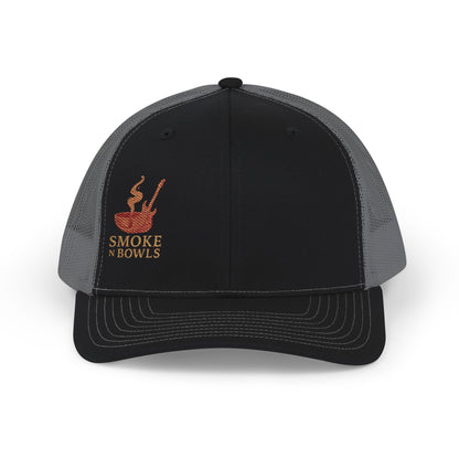Smoke N Bowls Embroidered Trucker Cap