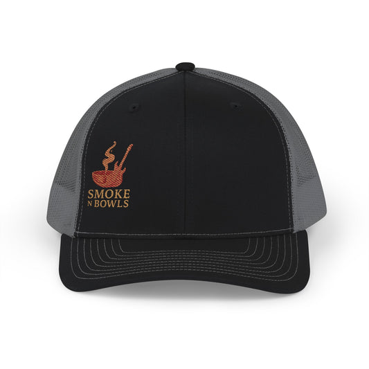 Smoke N Bowls Embroidered Trucker Cap