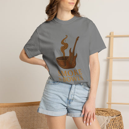 Smoke Bowls T-Shirt – Retro Pipe & Smoke Graphic Tee