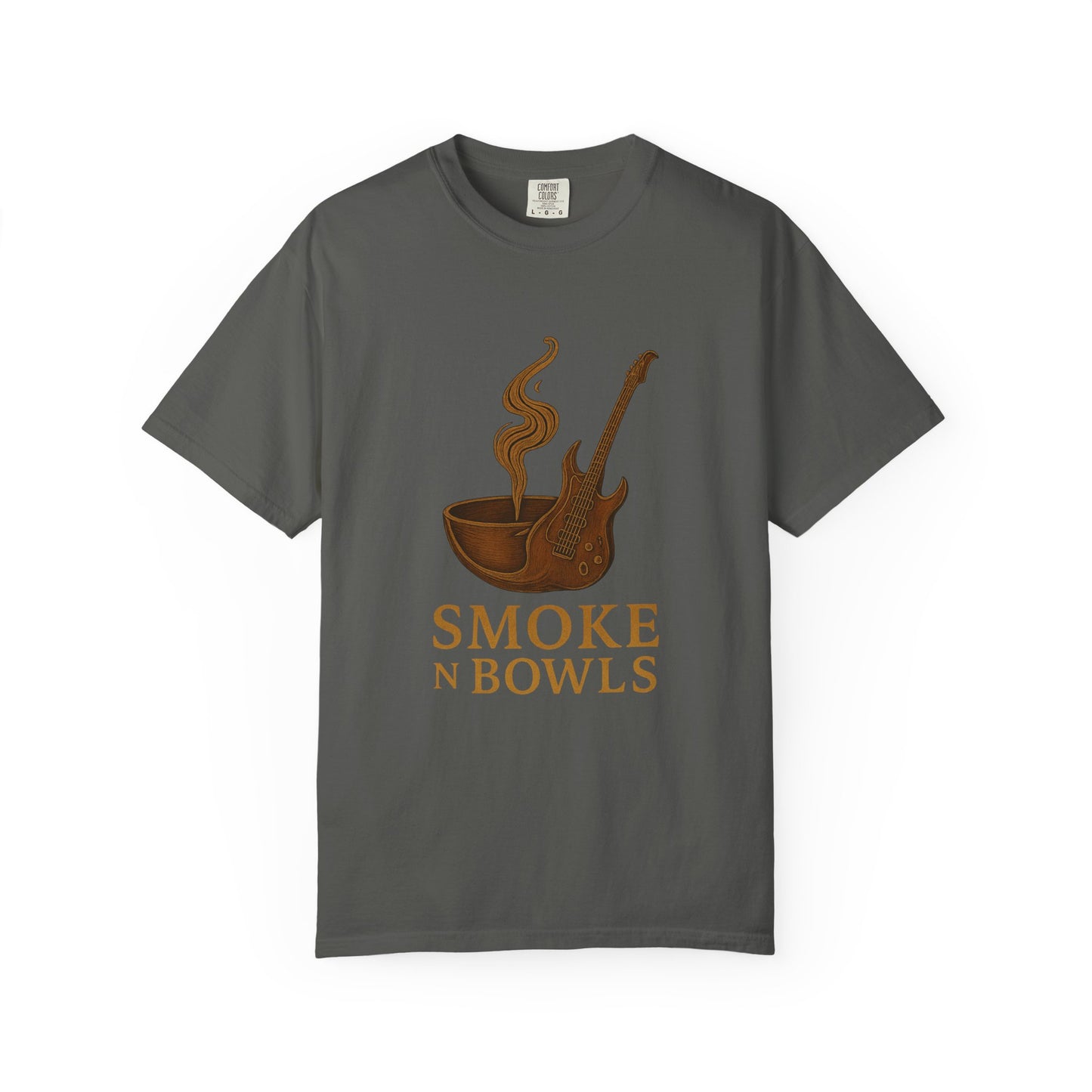 Smoke Bowls T-Shirt – Retro Pipe & Smoke Graphic Tee