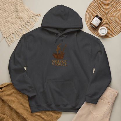 Smoke n Bowls Hoodie – Cozy Pipe & Bowl Smoking Graphic Hooded Sweatshirt