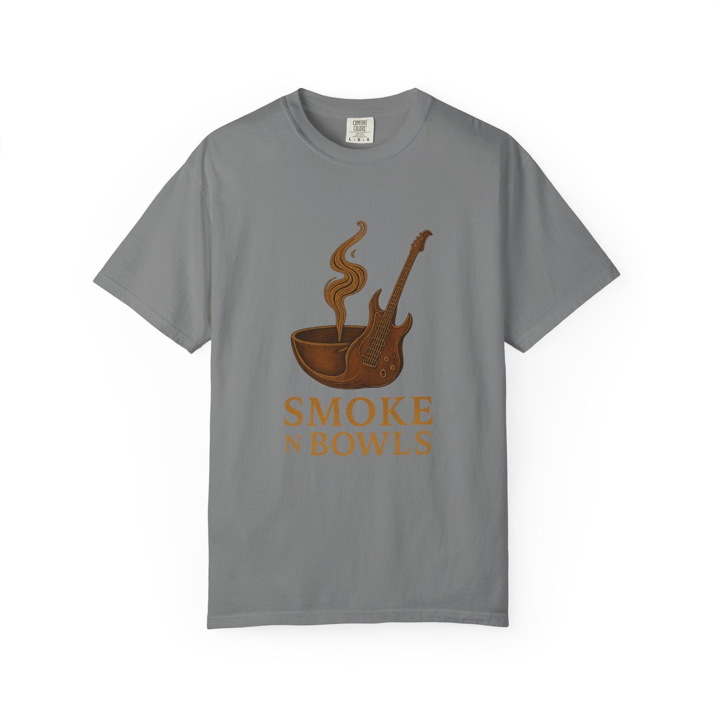 Smoke Bowls T-Shirt – Retro Pipe & Smoke Graphic Tee