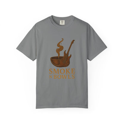 Smoke Bowls T-Shirt – Retro Pipe & Smoke Graphic Tee